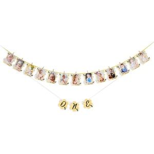 First Birthday  Bumble Bee Photo banner 🐝